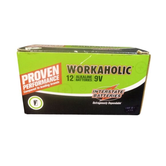 Interstate Batteries Workaholic 9V Alkaline 11 Count Proven Performance - Picture 5 of 5